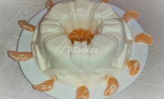 Десерт «Мандариновые облака»