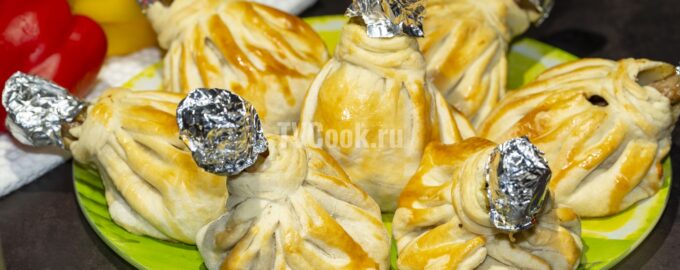 Куриные голени запеченные в тесте