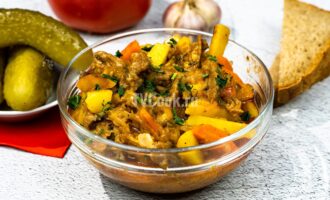 Азу с мясом говядины и картошкой по-татарски