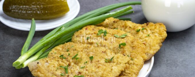 Шницель из свинины