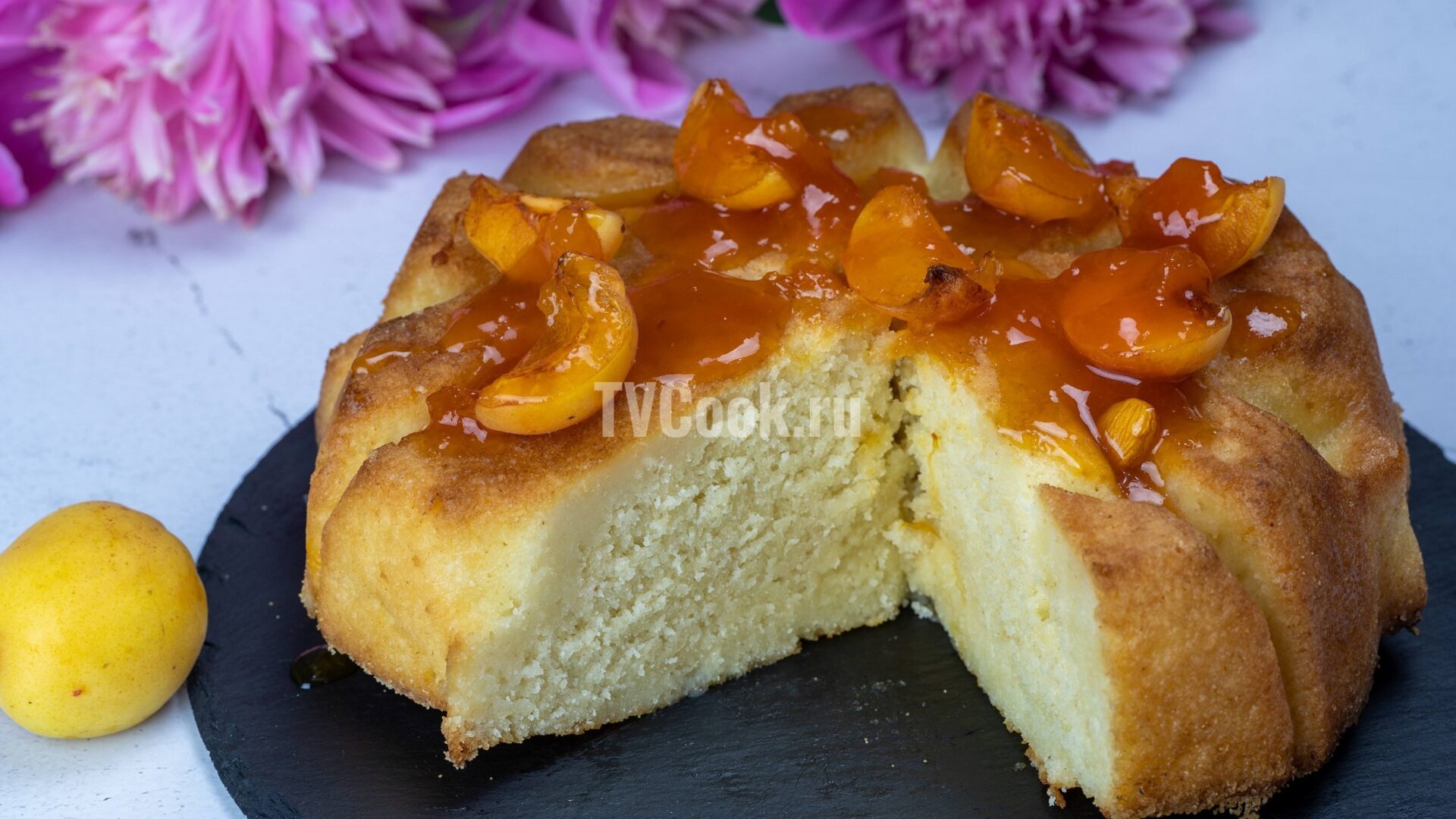 Фруктовый пирог (манник)