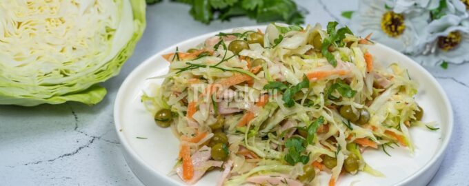 салат из капусты и моркови