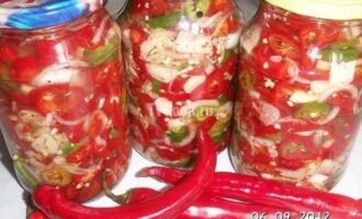 Острый маринованный перец
